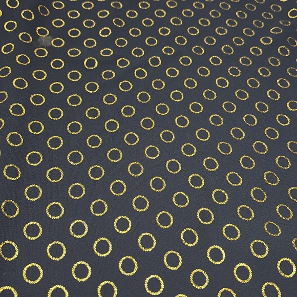 Michael by Michael Kors navy with gold hoops halter tank top with chain detail - Picture 3 of 7